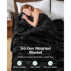15 Lbs Dual Sided Fluffy Heavy Weighted Blankets for Adults - No Bunching with Double Layers of Soft Inner Lining 60x 80, 15 Pounds - 2 of 4