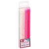Betty Crocker Premium Birthday Candles Pretty in Pink Tall Pillars - 3 of 3