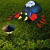 Tangkula 6.5FT Inflatable Halloween Spider Long Outdoor Indoor Blow Up Spider with Magic LED Lights - 2 of 4