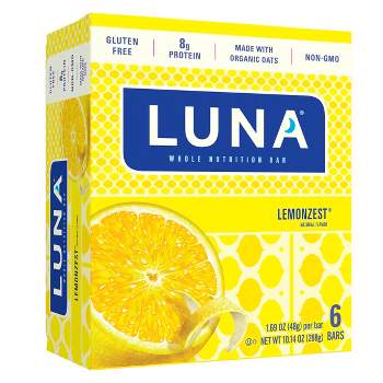 LUNA LemonZest Nutrition Bars
