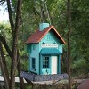North States Bed and Breakfast Hopper Bird Feeder 14" Turquoise Blue - 2 of 4
