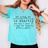 Simply Sage Market Women's  I Can Be Flexible Short Sleeve Relaxed Fit Cropped Tee - 2 of 4