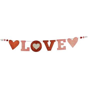 Northlight 5' Glittered "Love" Valentine's Day Wall Banner Decoration