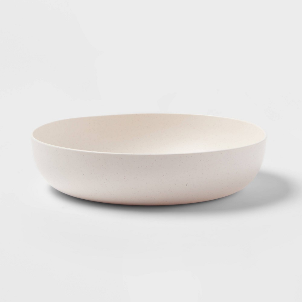 Photos - Other kitchen utensils 42oz Plastic Redington Dinner Bowl White - Threshold™ Ivory