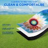 SCUDDLES Compact Picnic Blanket - SCPRFL - Extra-Large Waterproof Fleece Mat with Carry Strap - 4 of 4