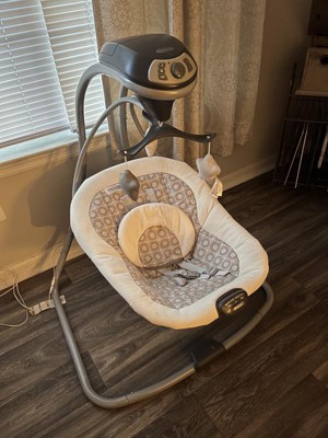 New Graco Simple Sway 2 In 1 Baby Swing Replacement Fabric Seat Cover