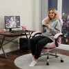 AZL1 Life Concept Video Computer Game Chair with Ergonomic Lumbar Support PU Leather Swivel Racing Chair with Arm - 2 of 4