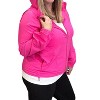 Women's Stretch Long Sleeve Hoodie Jacket - RAE MODE - 2 of 3