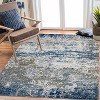 coucheta Multi-size Washable Modern Abstract Area Rug for Living Room, Foldable Non Slip Ultra-Soft Contemporary Carpet, for Bedroom, Dining, Office - 2 of 4