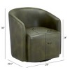 NicBex Modern Swivel Chair with Pocket Coil Seat Cushion, Soft & Durable Upholstery for Living Room, Bedroom, Office Accent - 3 of 4