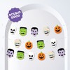 Big Dot of Happiness Halloween Monsters Garland Banner, 30 Feet of Cord, 15 Paper Skeleton, Dracula, Frankenstein, Mummy, and Jack-O'-Lantern Shapes - 2 of 4