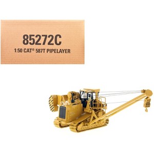 CAT Caterpillar 587T Pipelayer Yellow with Operator "Core Classics" Series 1/50 Diecast Model by Diecast Masters - 1 of 4