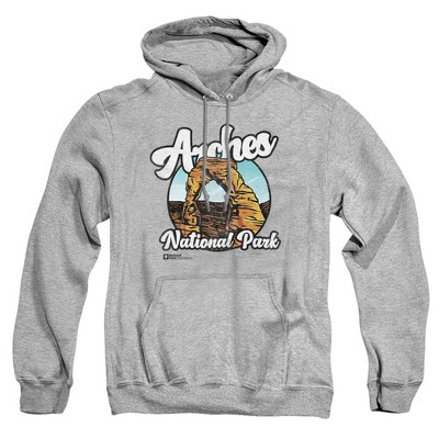 Men's Arches National Park Vintage Pull-Over Hoodie