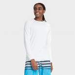 Men's Slim Fit Long Sleeve Rash Guard Swim Shirt - Goodfellow & Co™