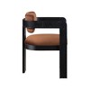 Meridian Furniture,Sacha Velvet Dining Chair, Set of 2 - 4 of 4
