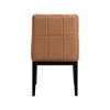 Meridian Furniture,Adrian Vegan Leather Dining Side Chair, Set of 2 - 4 of 4