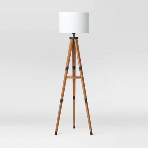 Target standing deals lamp with shelves