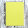 Hamilco Colored Scrapbook Cardstock Paper 4x6 Card Stock Paper 65 lb Cover 100 Pack (Fresh Lemon) - 3 of 4