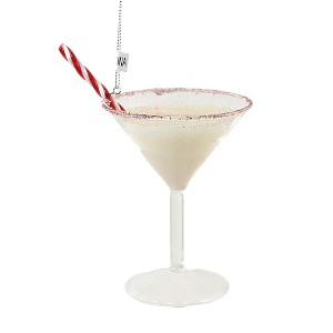 Cody Foster 5.5 Inch Festive Martini Christmas Party Drink Tree Ornaments - 1 of 3