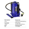 20 Ton Pneumatic Air Bottle Jack With Manual Hand Pump Air Hydraulic Jack For Heavy Duty Auto Trucks - 4 of 4