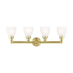 Livex Lighting Classic 4 - Light Vanity in  Polished Brass - 1 of 1