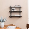 MH London Oliver 24" Mango Wood Wall Mounted Shelves - 4 of 4