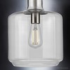 Urban Ambiance Luxury Luxe Industrial Pendant Light,  15.5"H x 9.45"W,  Brushed Nickel Finish, UHP3710 - 4 of 4