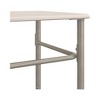 HON SmartLink Student Desk, Rectangle,  20" x 26" x 23" to 33", White, 2/Carton - 4 of 4