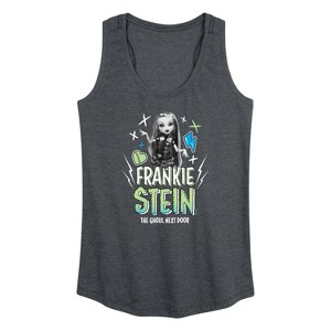 Women's - Monster High - Frankie Stein The Ghoul Next Next Door Graphic Racerback Tank - 1 of 4