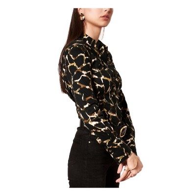 Women's PIA ABSTRACT ANIMAL PRINT BLOUSE - DESOTO