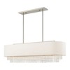 Livex Lighting Carlisle 5 - Light Chandelier in  Brushed Nickel - 4 of 4