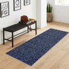 Modern Abstract Washable Area Rug – Non-Slip, Low Pile, No-Shedding Carpet for Living Room & Bedroom - 2 of 4