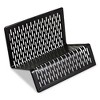 Artistic Urban Collection Punched Metal Business Card Holder, Black, 4"w x 3.5"d x 1.75"h - 2 of 4