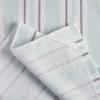 Martha Stewart Morris Stripe Dual Purpose Kitchen Towel 2-Pack Set, Aqua, 16"x28" - 3 of 3