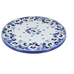 Blue Rose Polish Pottery 413-Trivet - 1 of 1