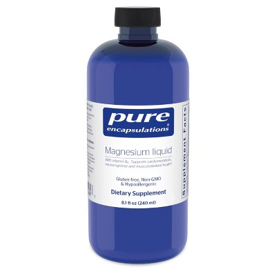 Pure Encapsulations Magnesium Liquid - Hypoallergenic Combination to Support Musculoskeletal and Cardiometabolic Health - 8.1 fl. oz.