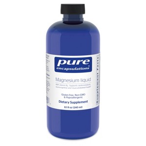 Pure Encapsulations Magnesium Liquid - Hypoallergenic Combination to Support Musculoskeletal and Cardiometabolic Health - 8.1 fl. oz. - 1 of 4