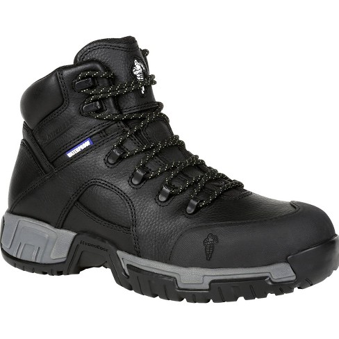 Men's Michelin Hydroedge Steel Toe Puncture-resistant Waterproof Work ...