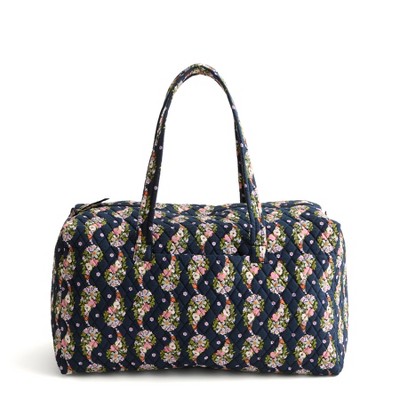 Vera Bradley Women's Outlet Cotton Large Travel Duffel Bag