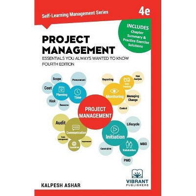 Project Management Essentials You Always Wanted to Know - (Self-Learning Management) 4th Edition by  Vibrant Publishers (Paperback)