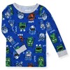Sleep On It Infant & Toddler Boys 2-Piece Super Soft Jersey Snug-Fit Pajama Set with Matching Socks - 2 of 4
