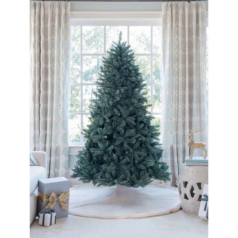 King of Christmas Tribeca Spruce Blue Artificial Christmas Tree, 2 of 15