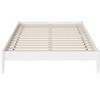 AFI Furnishings Pasadena 14 in Queen Platform Bed Frame in White - 4 of 4