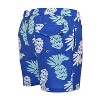 Banana Boat UPF50+ Men's Quick Dry Pineapple Print Bathing Suit | Navy or Black - 3 of 3