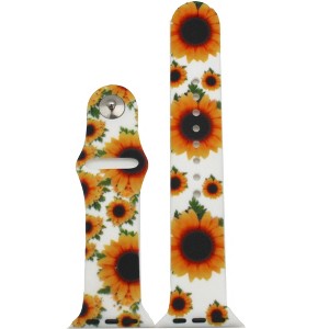 OLIVIA PRATT PRINTED SILICONE APPLE WATCH BAND - 1 of 3