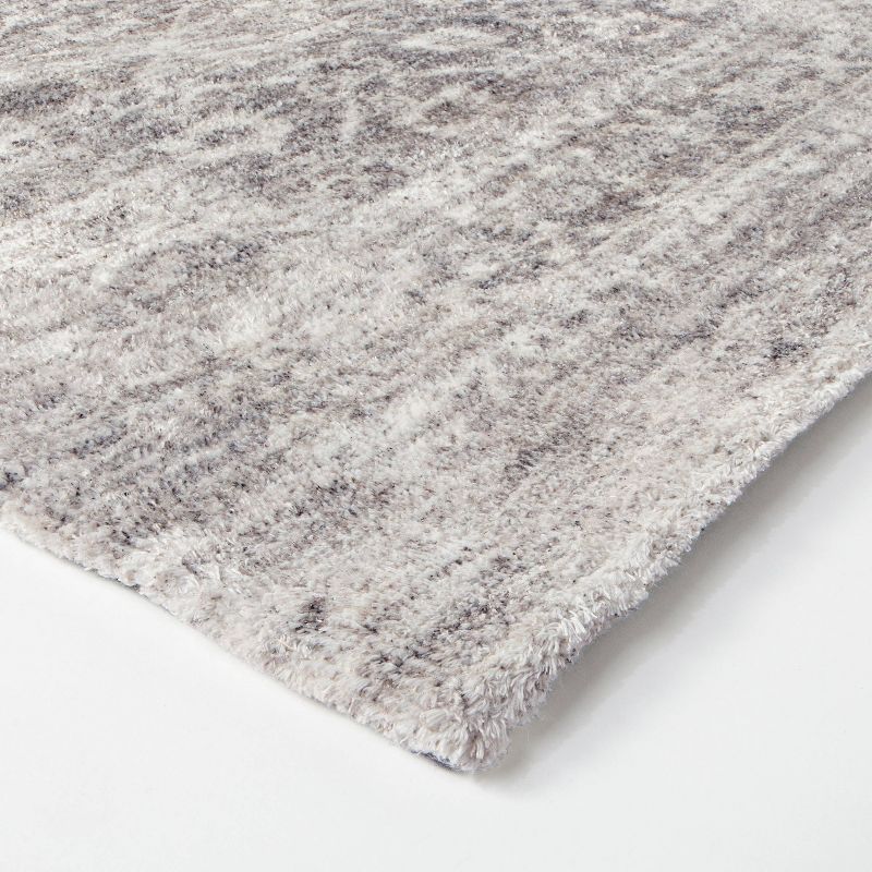 Millcreek Distressed Vintage Persian Rug Charcoal - Threshold™ designed with Studio Mcgee, 3 of 5