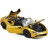 Ferrari SF90 Spider Gold Metallic "Race + Play" Series 1/18 Diecast Model Car by Bburago - 2 of 3