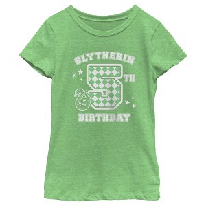 Girl's Harry Potter Slytherin 5th Birthday T-Shirt - 1 of 4