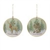 Woodland Christmas Sentiment Disc Ornament (Set of 6) - 2 of 4