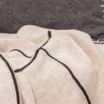 dark gray, off white